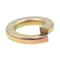 Prime-Line Split Lock Washer, For Screw Size 1/2 in Alloy Steel, Zinc Yellow Finish, 10 PK 9119260 - alternate 1